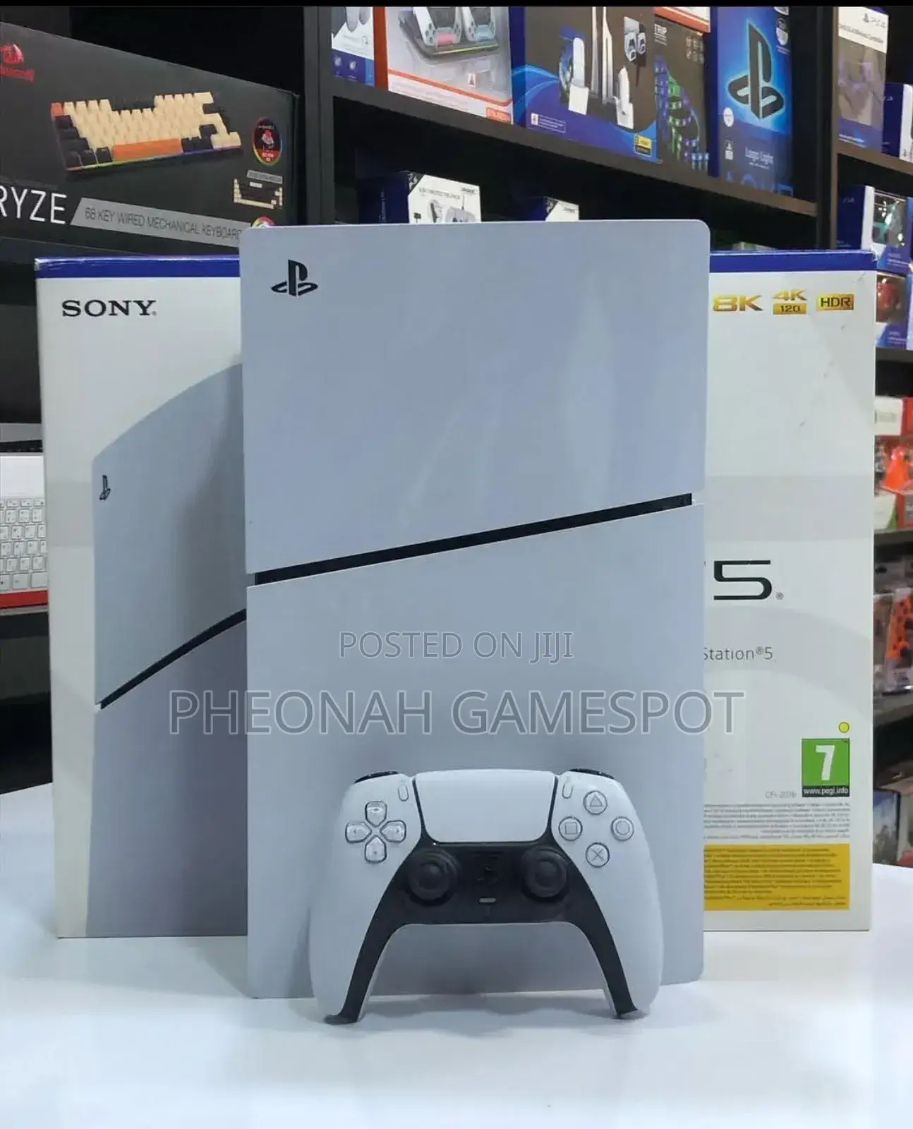 Playstation 5 Slim. Ps5 Slim. Smaller Size. Same Great Games.