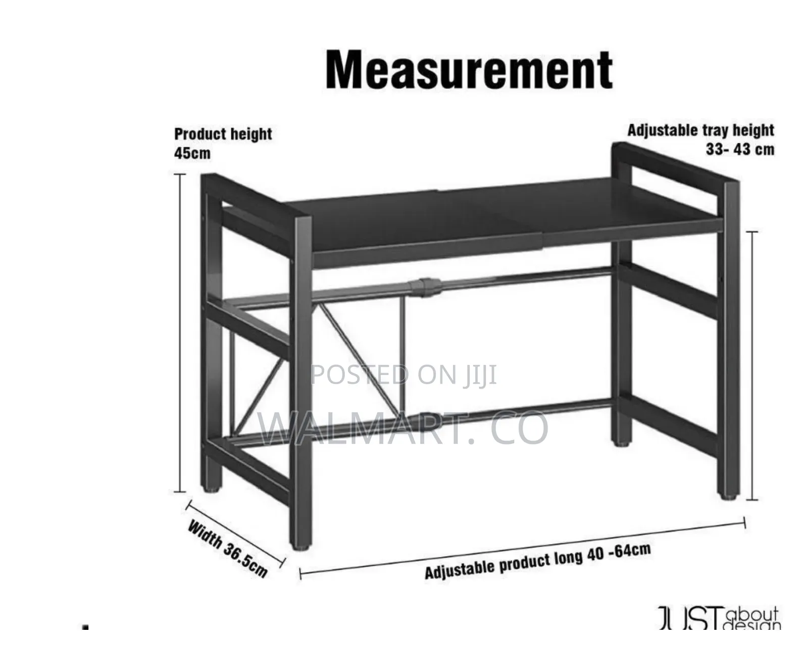Adjustable Microwave Organizer