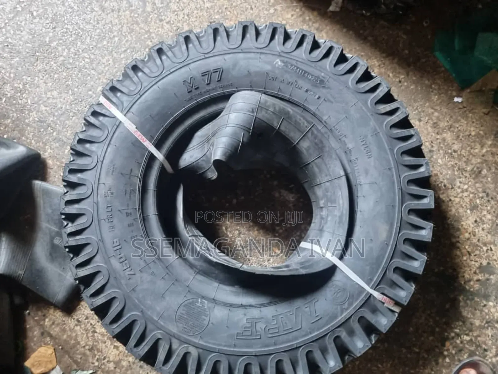 750r16 M777 Multipurpose Semi Lug MRF Tyres