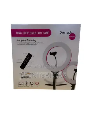 Portable Dimmable Ring Light Available at 130,000/=