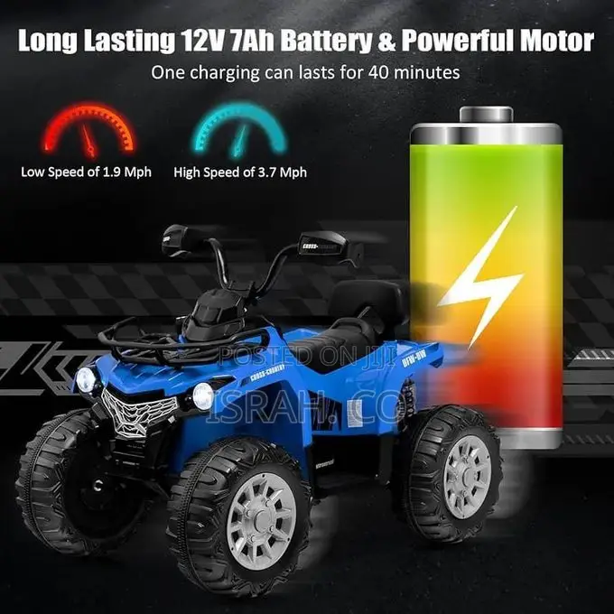 Kids Atv, 12v Battery Powered Electric Vehicle