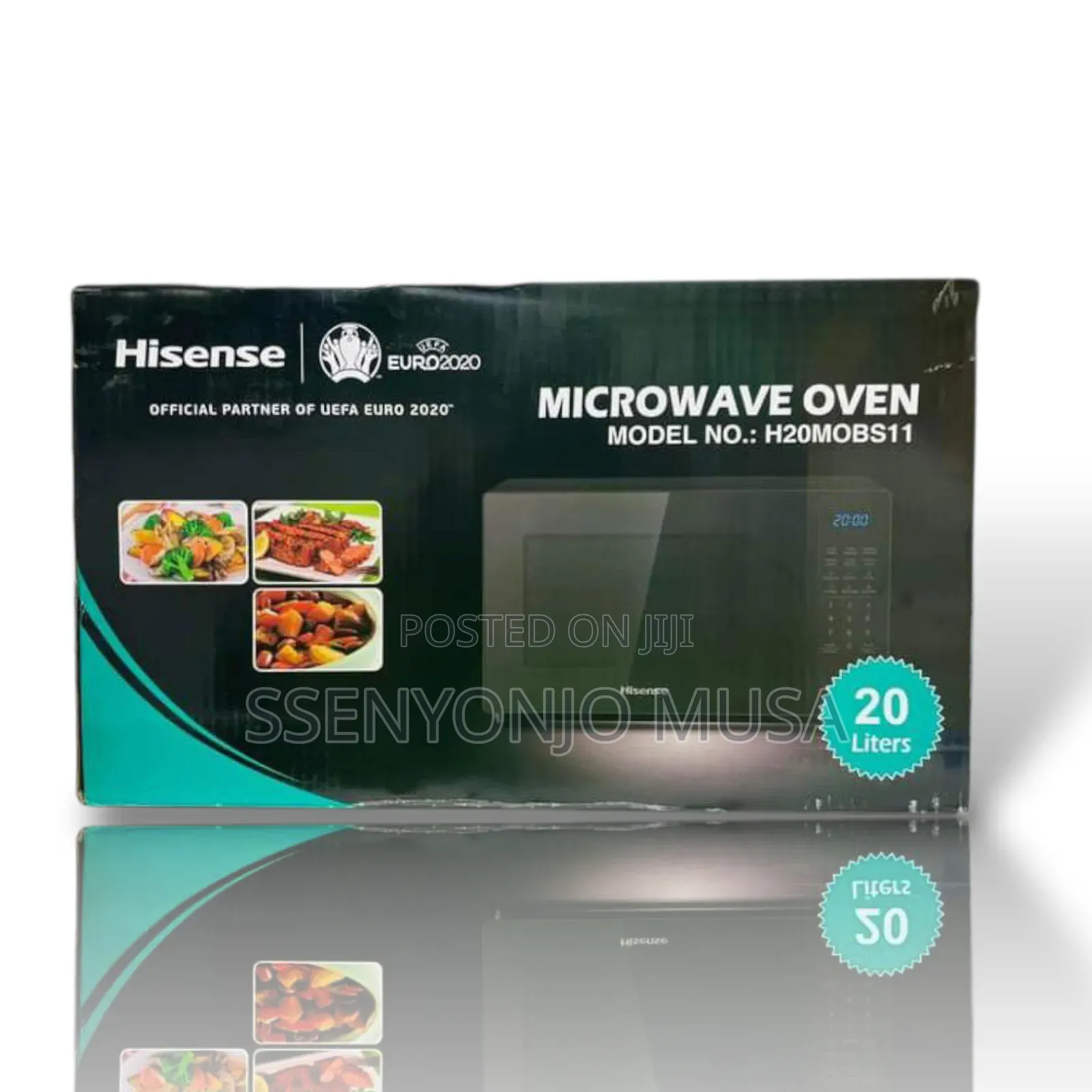 Hisense Microwave 20l Digital Oven-Mirror Silver, H20moms11