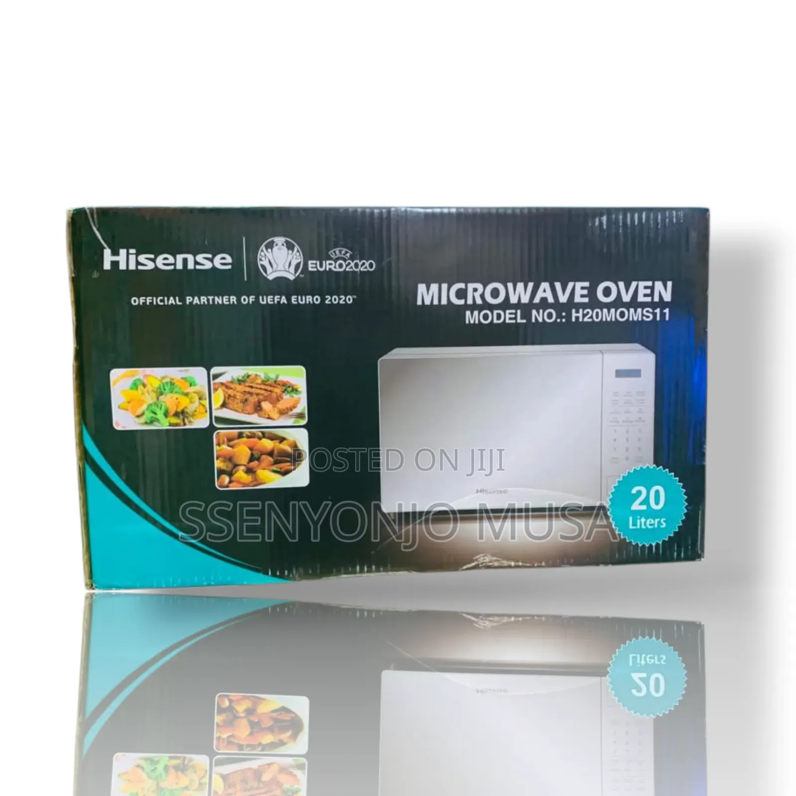 Hisense Microwave 20l Digital Oven-Mirror Silver, H20moms11