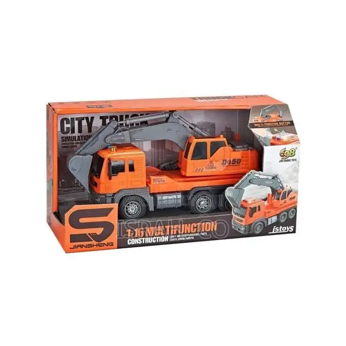 Drilling Machine Truck 1:16 Scale, Engineering Vehicle Bulldozer