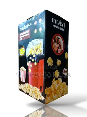 Meixi Hot Air Popcorn Machine - Quick, Easy, and Healthy.