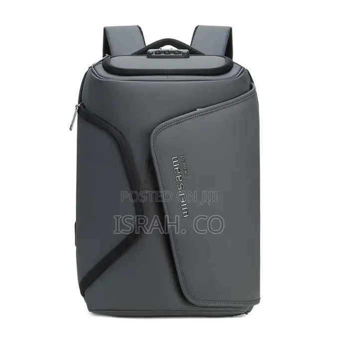 Wiersaam Men Anti-Theft Business Travel Backpack