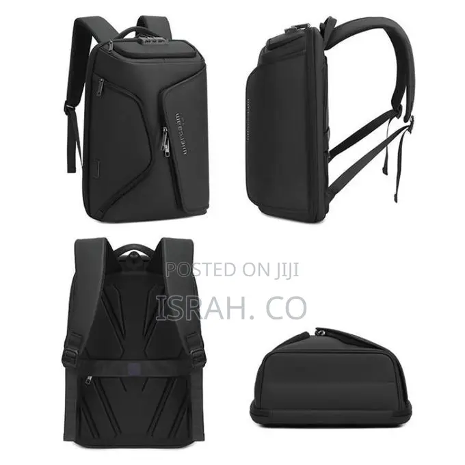 Wiersaam Men Anti-Theft Business Travel Backpack