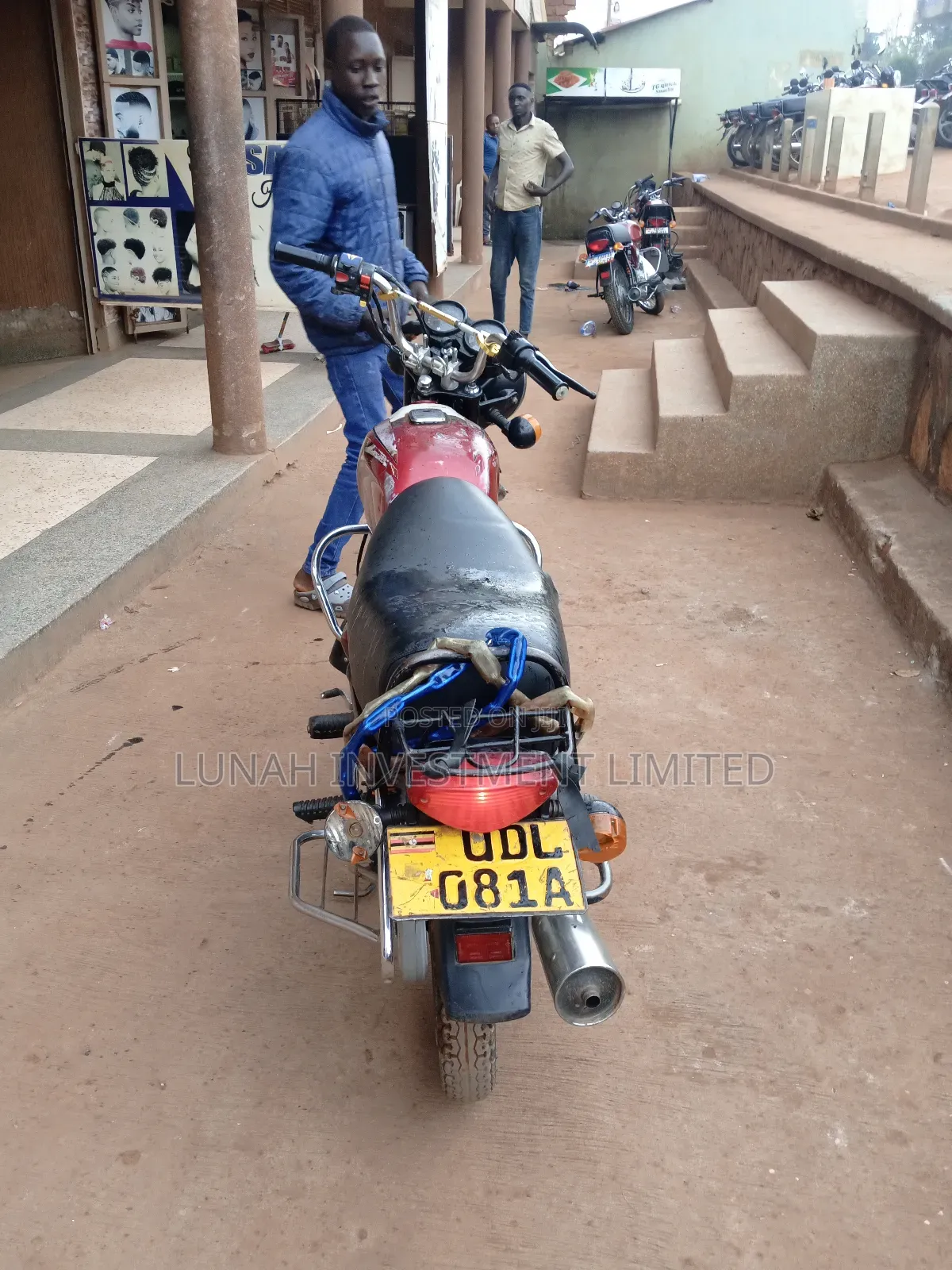 Bajaj Boxer 100 2015 Red