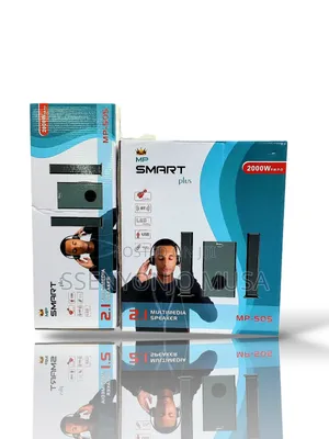 Smart Plus Mp-505 2000w Led Bluetooth Speaker - Usb, Multimedia