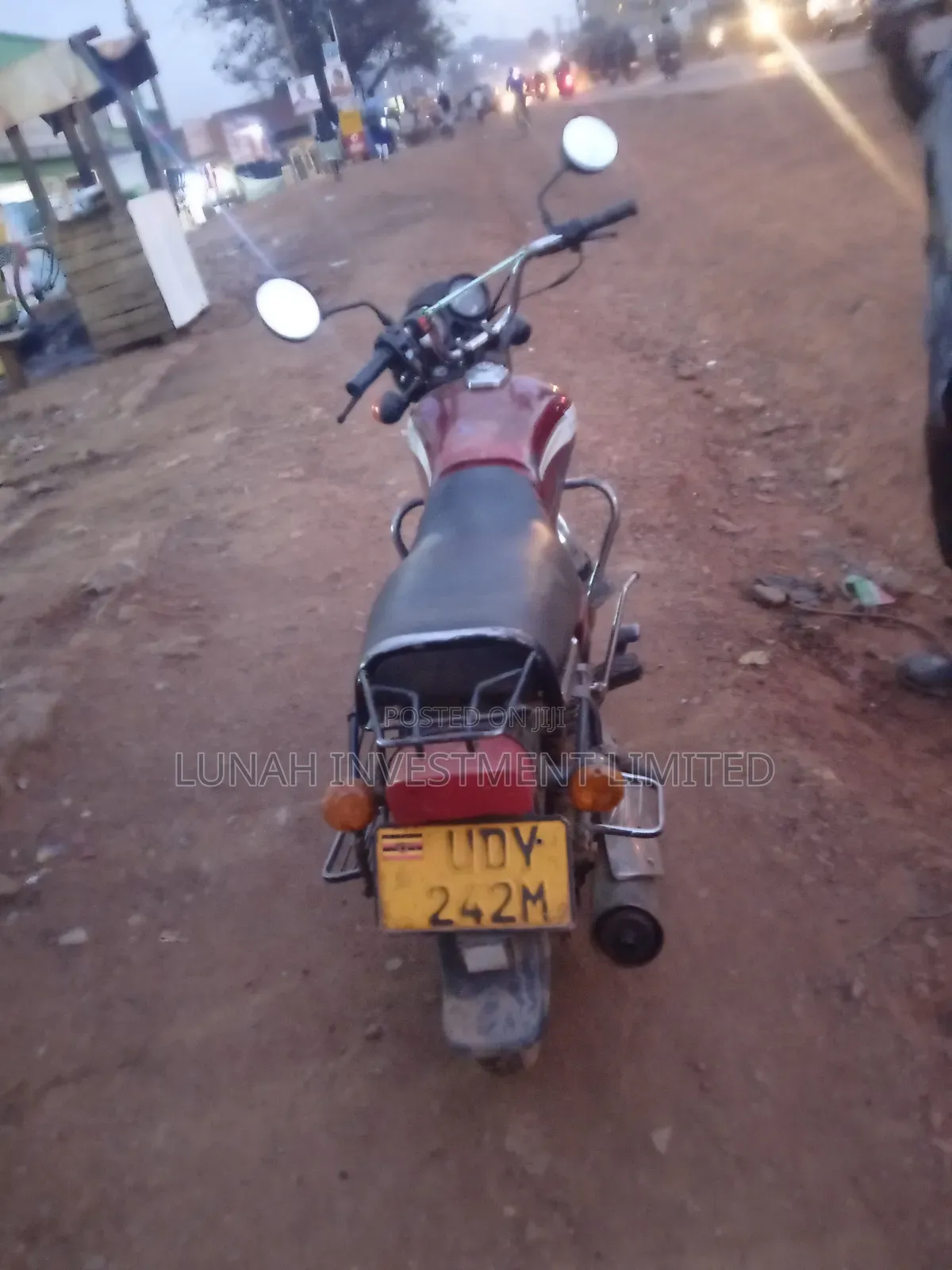 TVS XL 100 2020 Red
