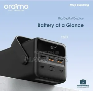 Oraimo Powerbox 500 50000mah 22.5w Power Bank.