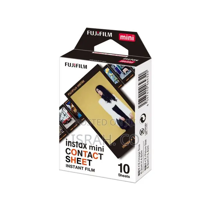 Fujifilm Instax Mini Contact Sheet Instant Film 10 Sheets