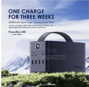 Oraimo Powerbox 600 60000mah 22.5w Power Bank
