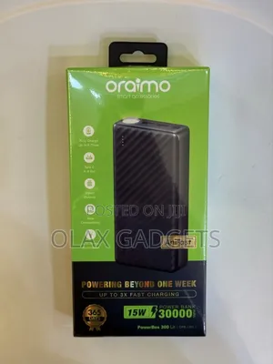 Oraimo Powerbox 300 Lit 30000mah 15w Power Bank