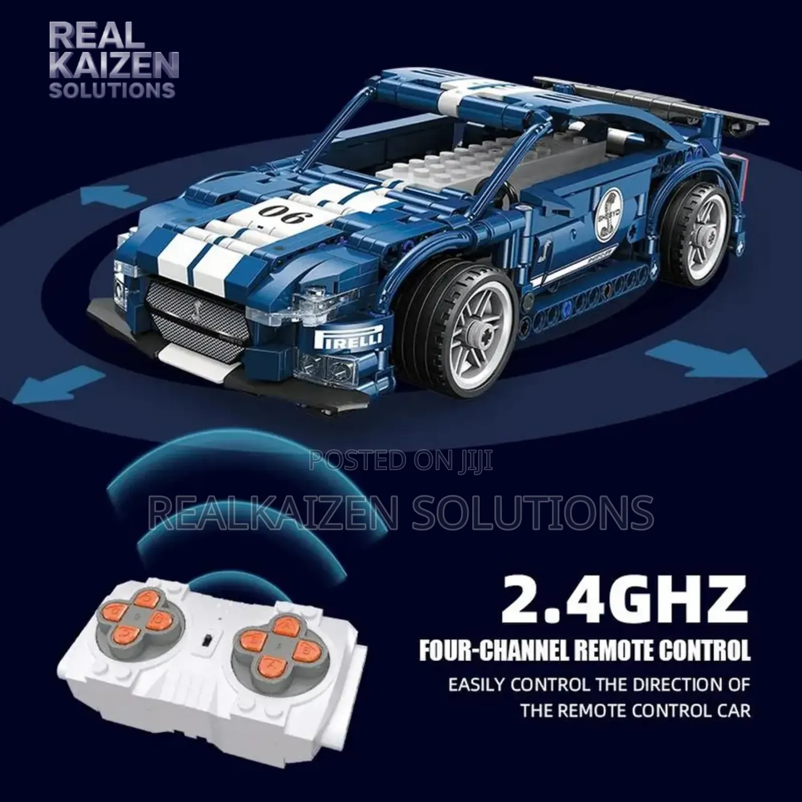 Jie Star Ff10017 Technic Pentium Ford Mustang 534 PCS Blocks