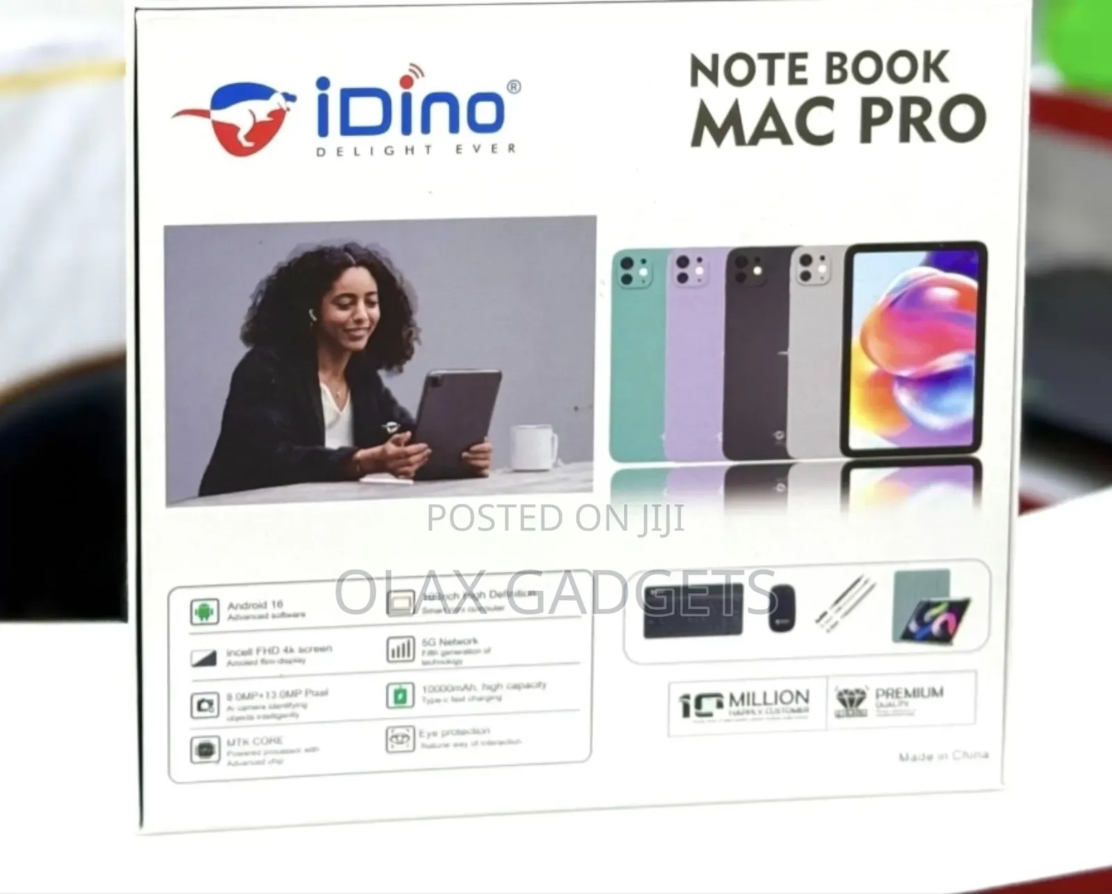 New Idino Notebook Mac Pro 512 GB
