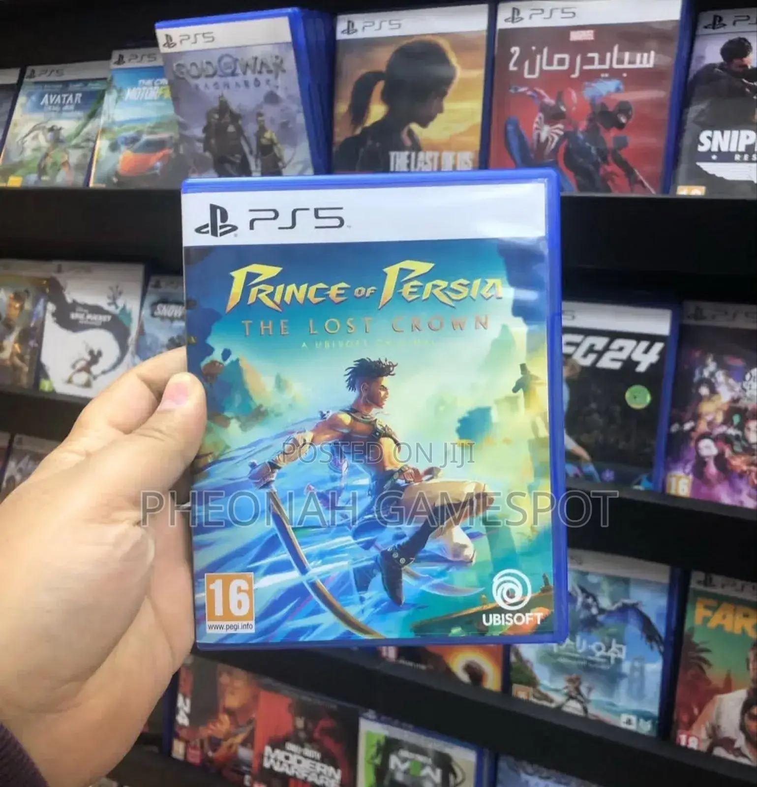 Prince of Persia the Lost Crown Game Cd for Ps5