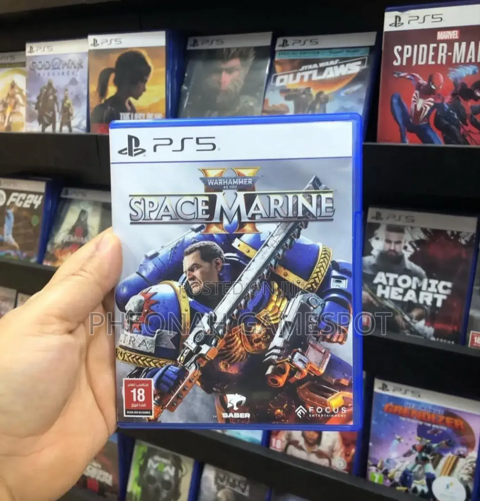 Space Marine Game Cd for Ps5