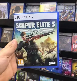 Sniper Elite Game Cd for Ps5