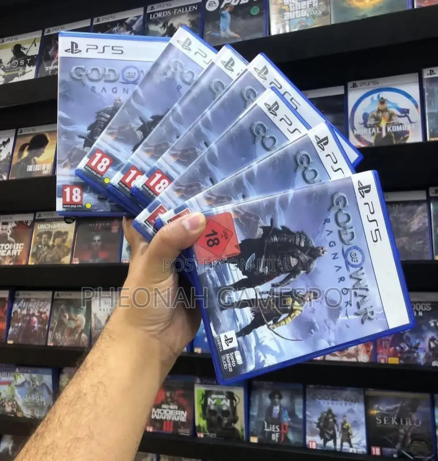 ​Sealed Copy: God of War Ragnarök for Ps5. Start Your Saga Today!