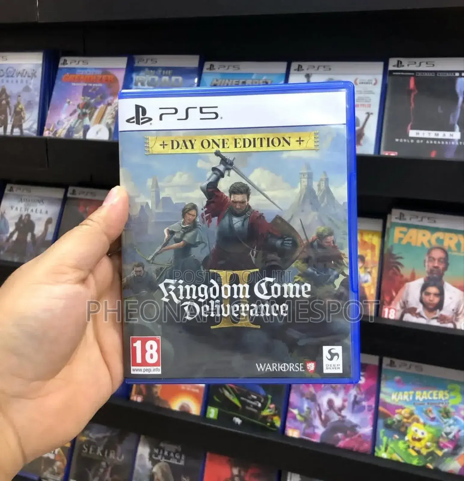 Kingdom Come: Deliverance Ii on Ps5. Next-Gen Medieval Warfare.