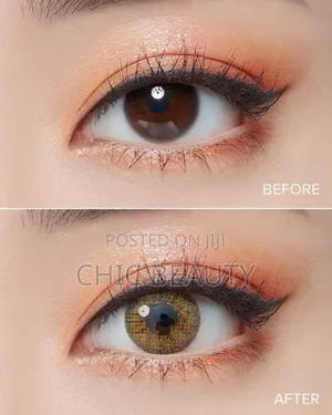 Olens Jennifer Hazel Eye Contact Lenses 1 Month Use 1 Pair