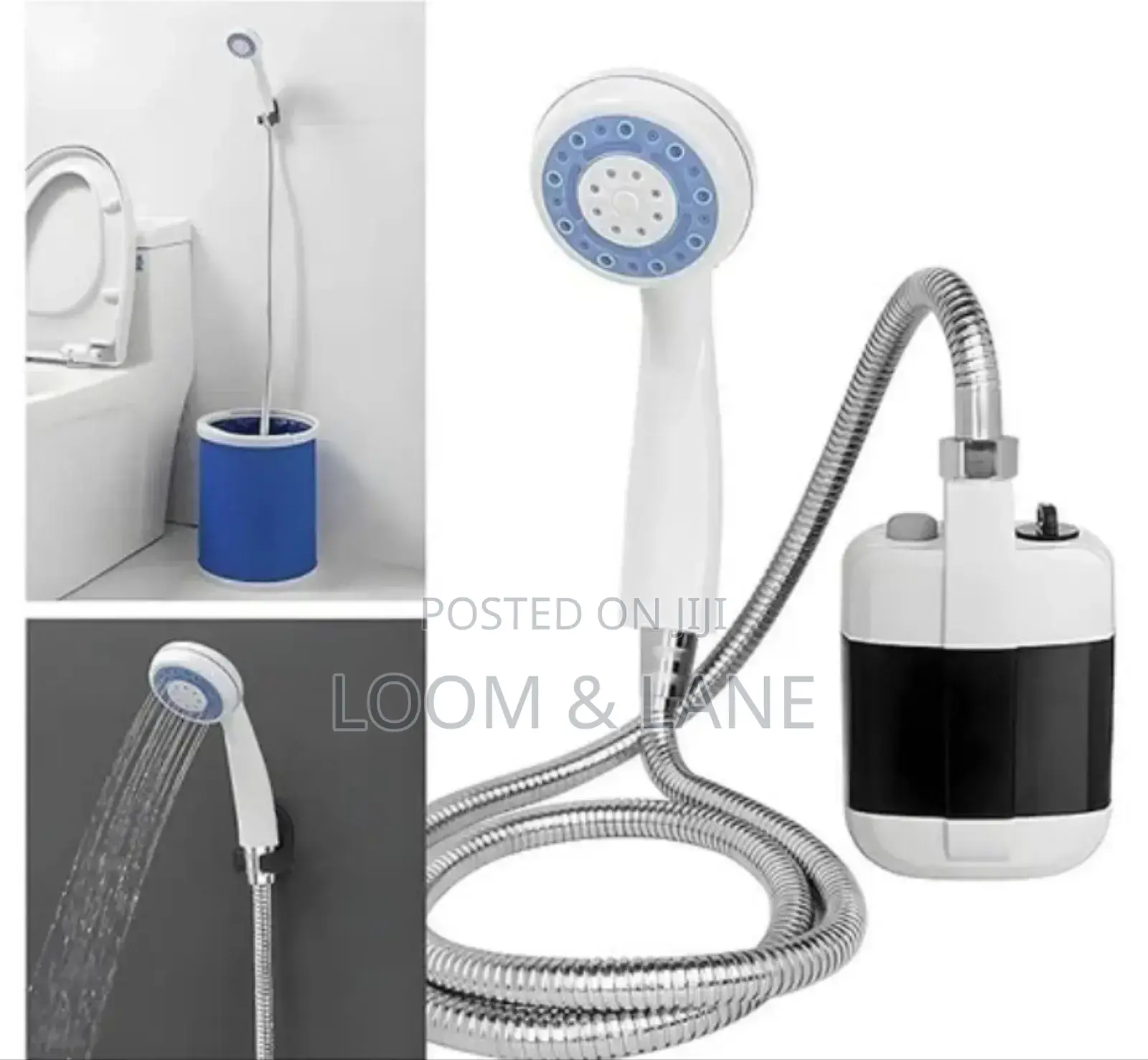 Portable Rechargeable Travel Shower Machine