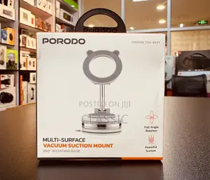 Porodo Multi-Surface Vacuum Suction Mount