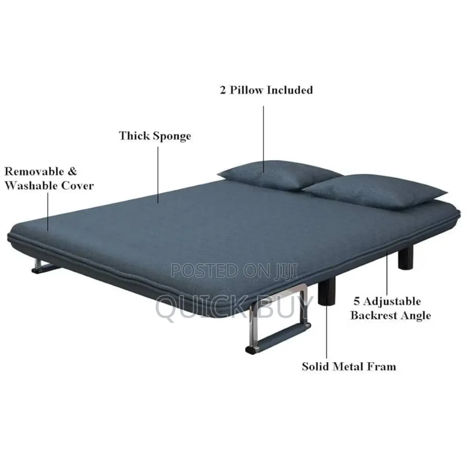 High Quality Collapsible Chair Sofa Bed