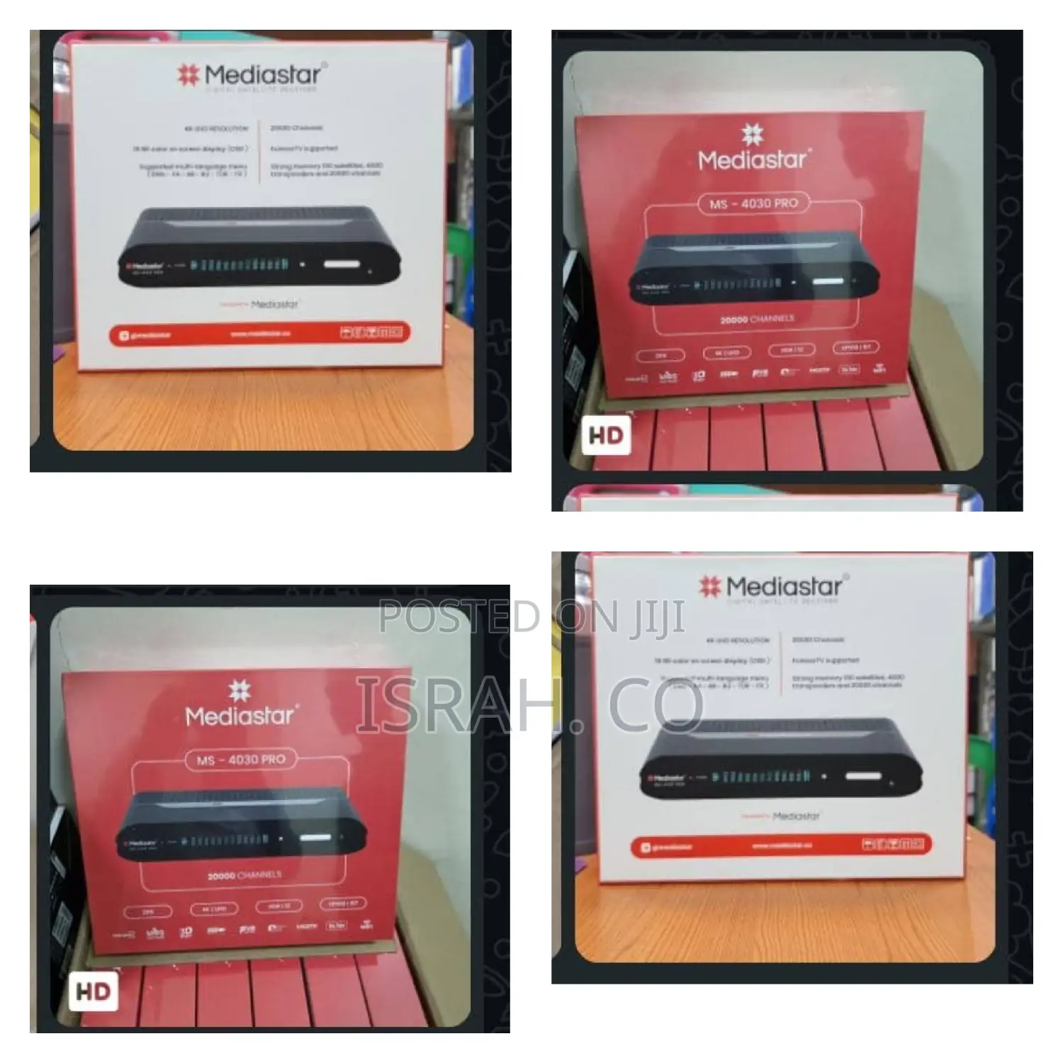 Mediastar Ms-4030 Pro Forever Iptv and Satellite Receiver