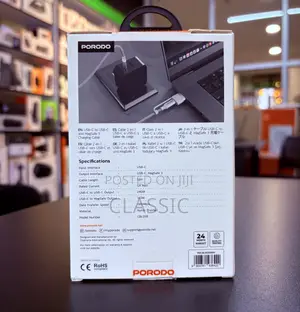 Porodo 2-in-1 Magsafe 3 Charging Cable