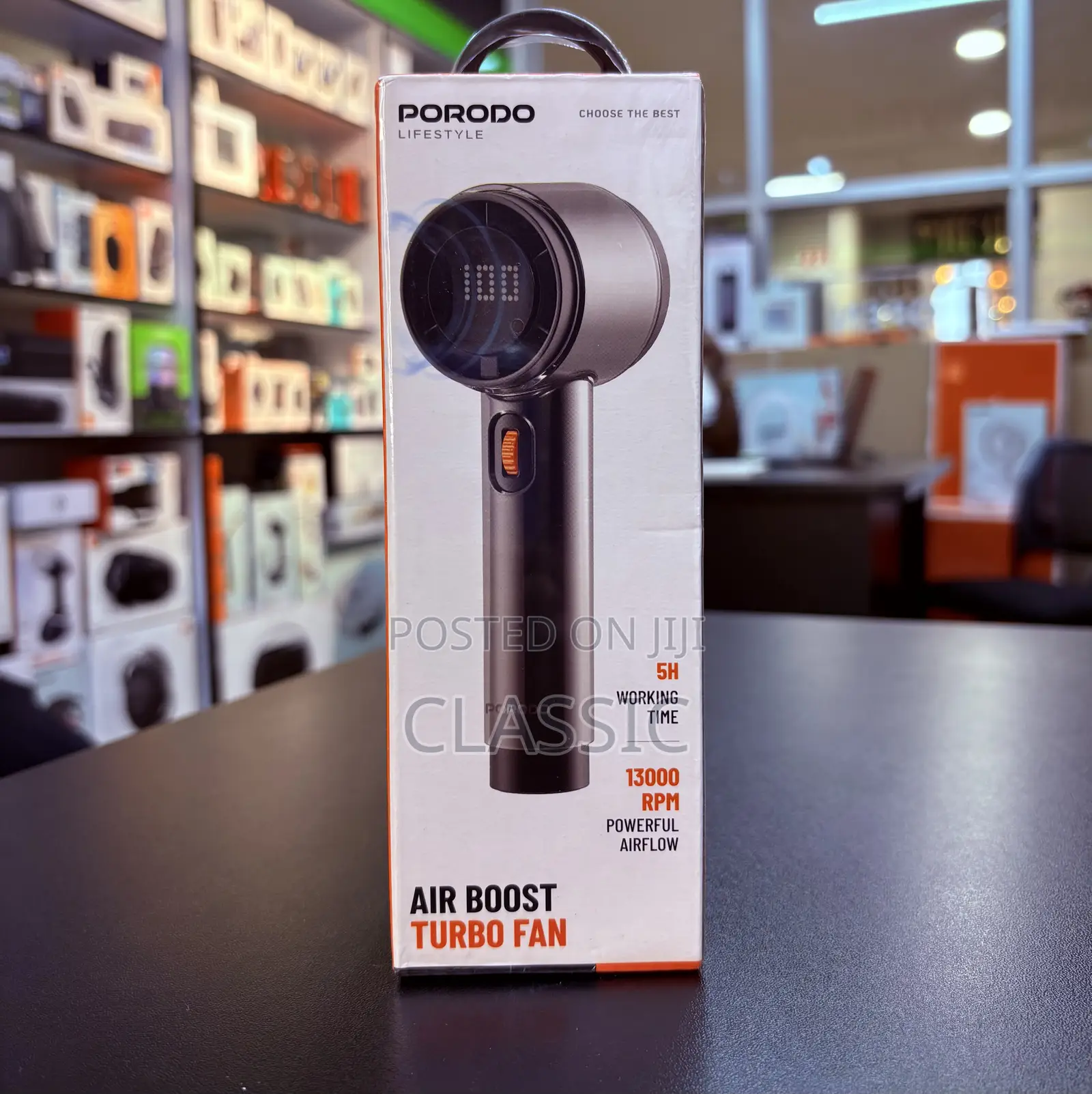 Porodo Lifestyle Air Boost Turbo Fan