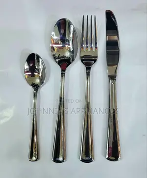 24pics Strong Stainless Steel Cutlery Set