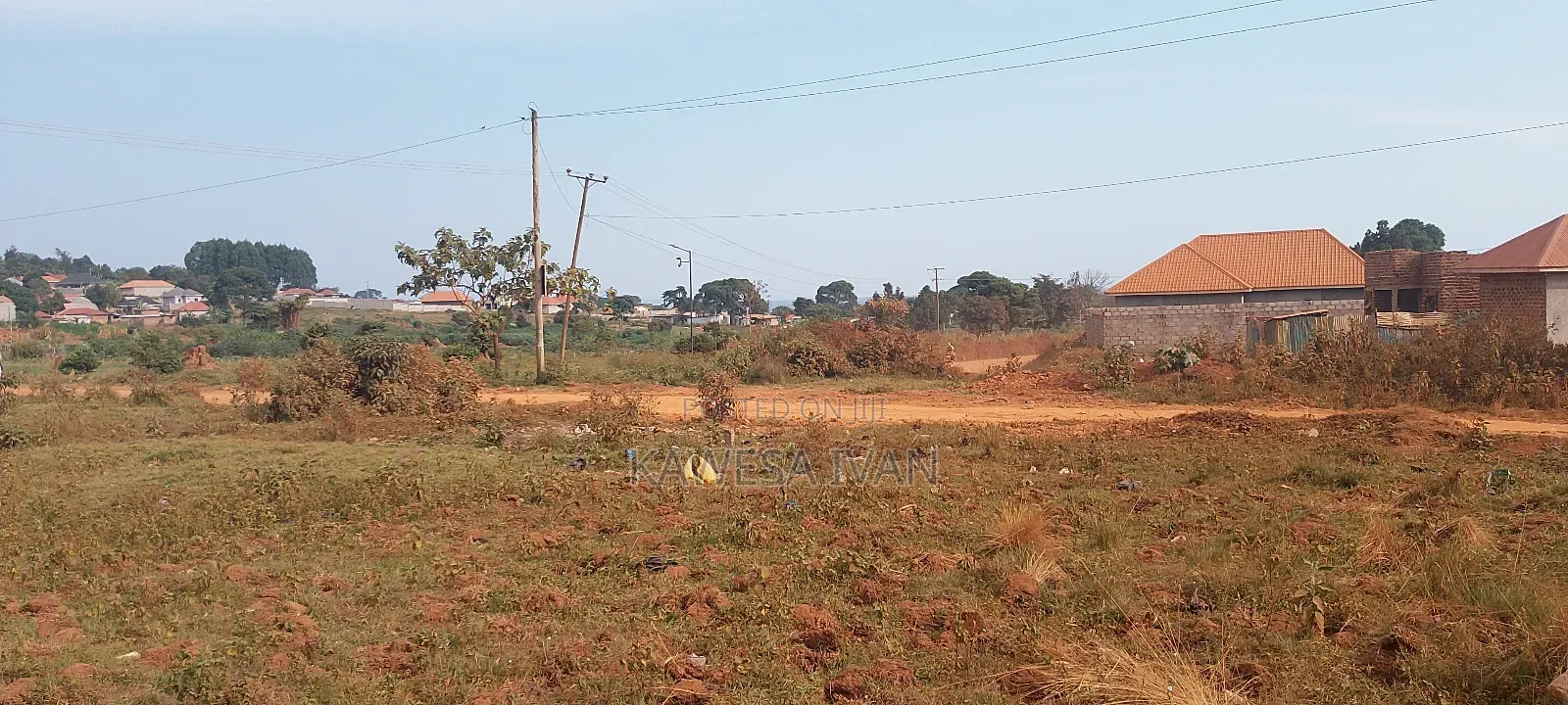 3 Plots Touching Main Kasenyi Road Entebbe on Sale. 25 Decimals Each