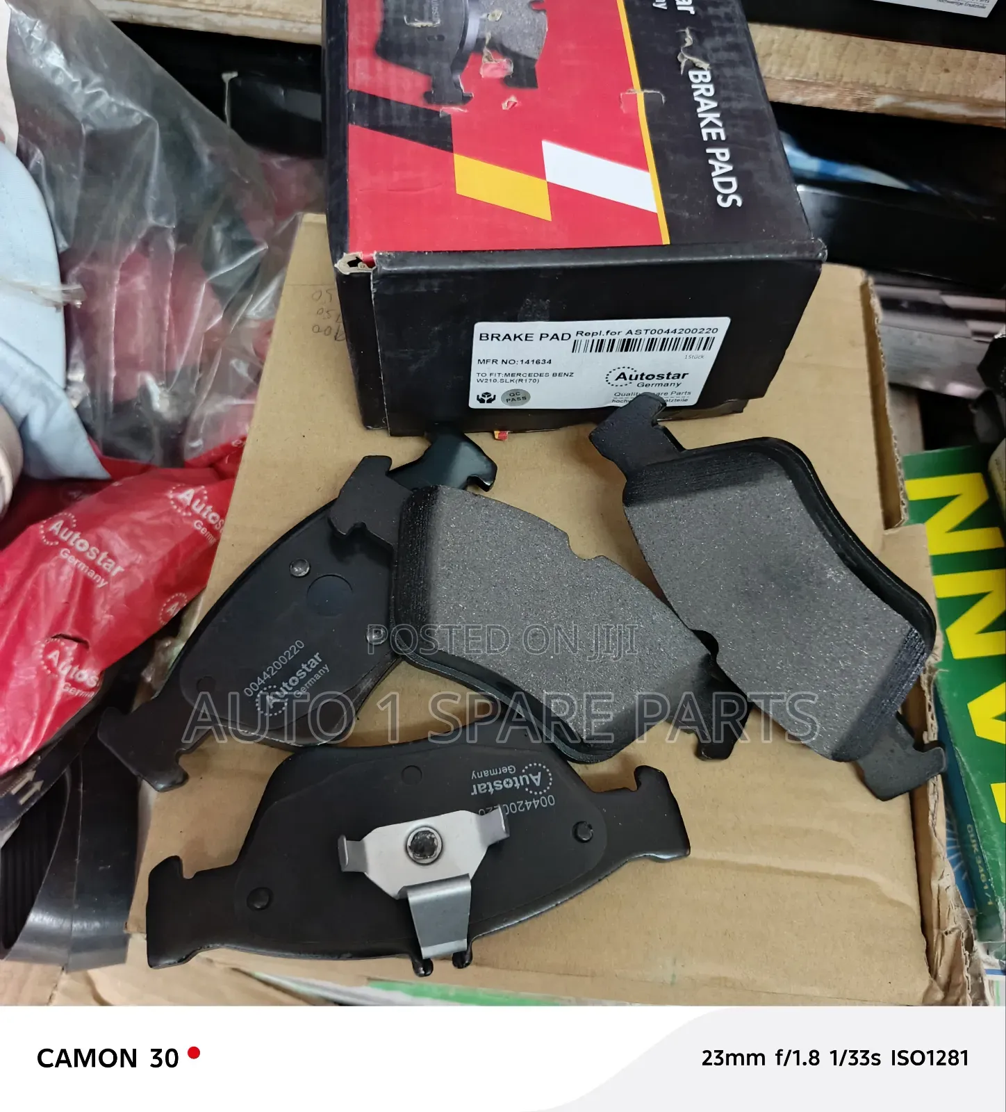 Front Brake Pads W210 Mercedes Benz