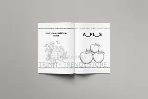 Fruits Coloring Book For Kids