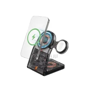 Porodo Transparent Shell Wireless Charging Stand