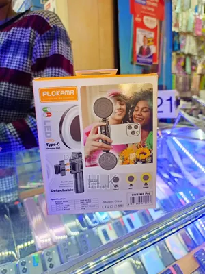 Plokama Live-M5 Pro 3-in-1 Handle Tripod Selfie Stick.