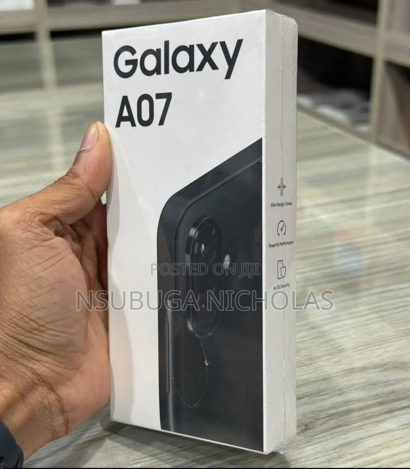 New Samsung Galaxy A07 4G 128 GB Black
