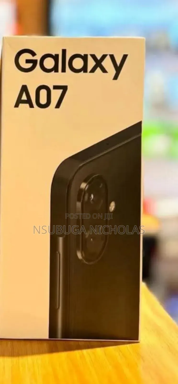 New Samsung Galaxy A07 4G 128 GB Black