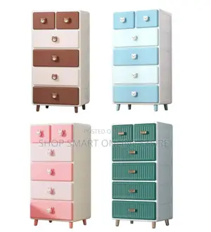 Baby Children's Wardrobe Toys Storage Cabinets