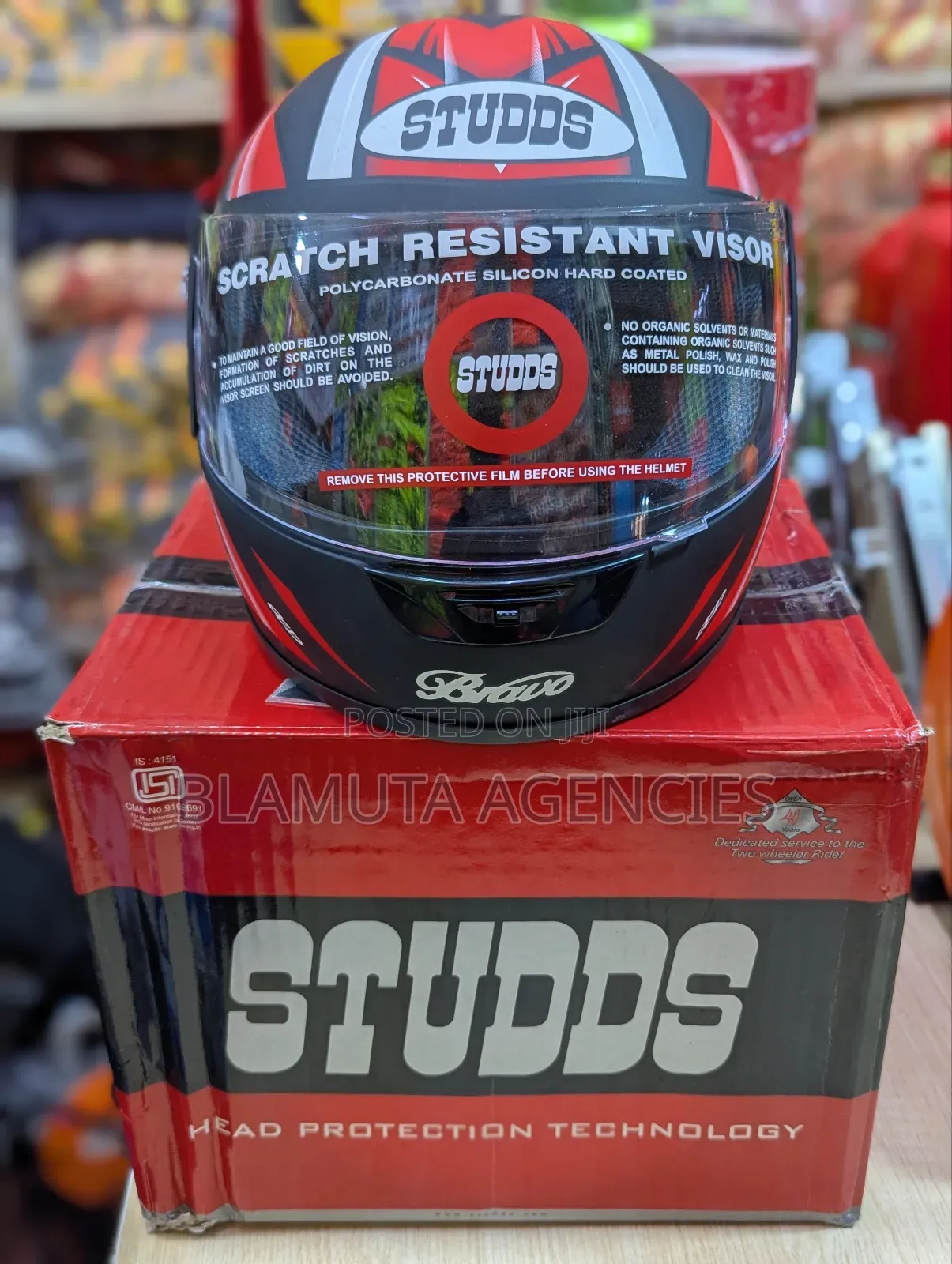 Studds Bravo Helmet