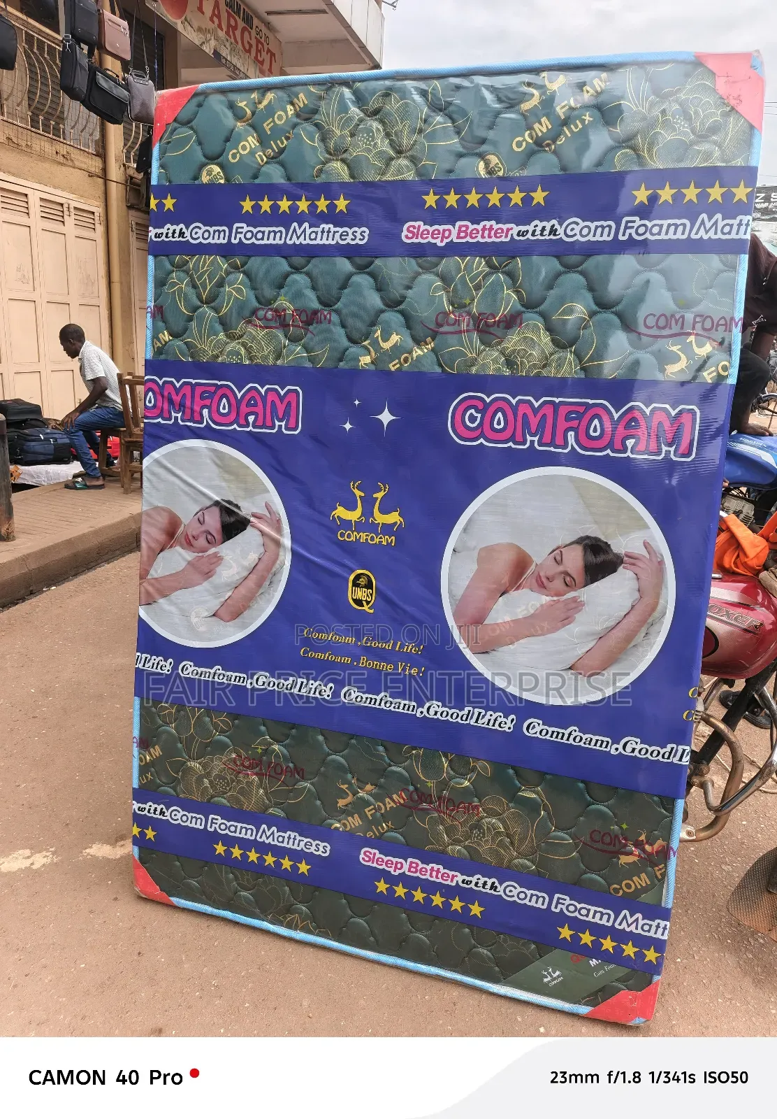 Comfoam Mattress High Density 3x6 By6 Inches