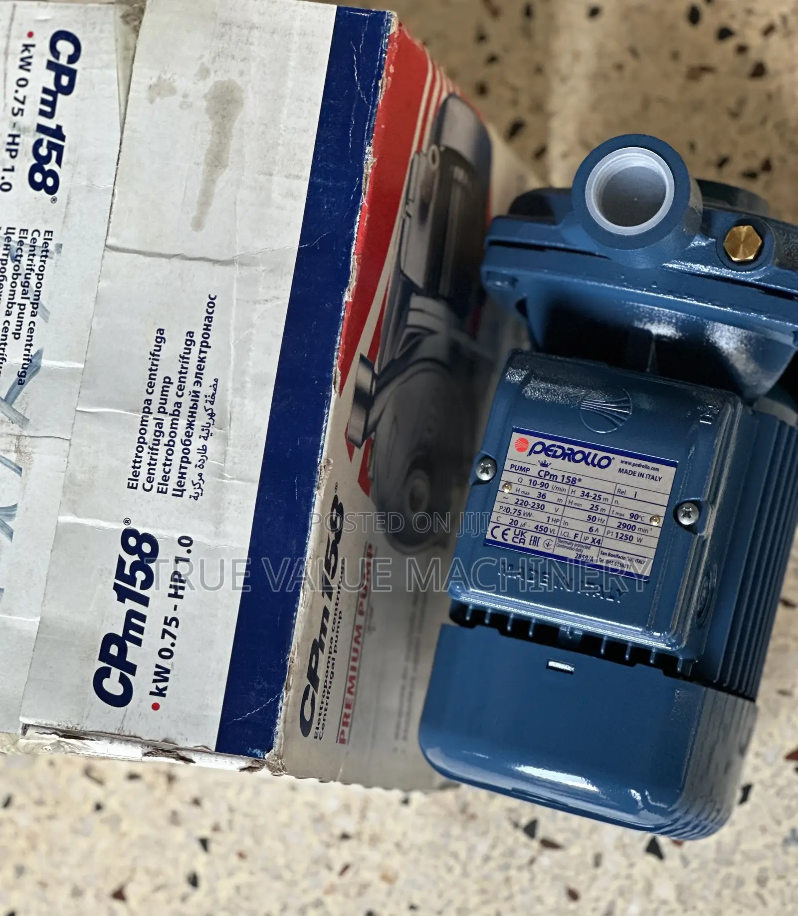 Water Pump Pederollo 1 Hose Power