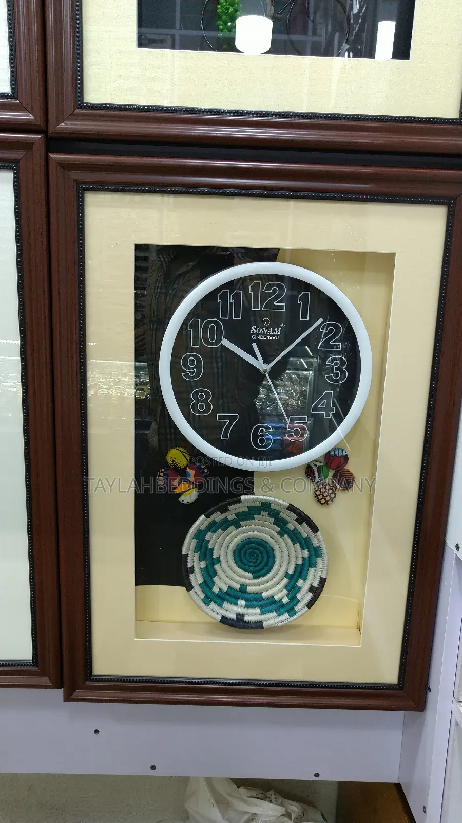 Wall Art Craft Hours Analog Wall Clock