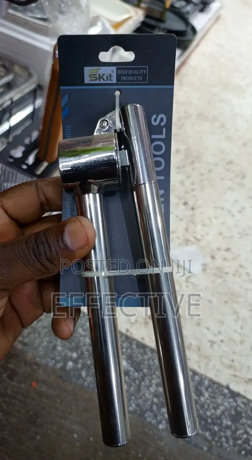Stainless Steel Garlic Press