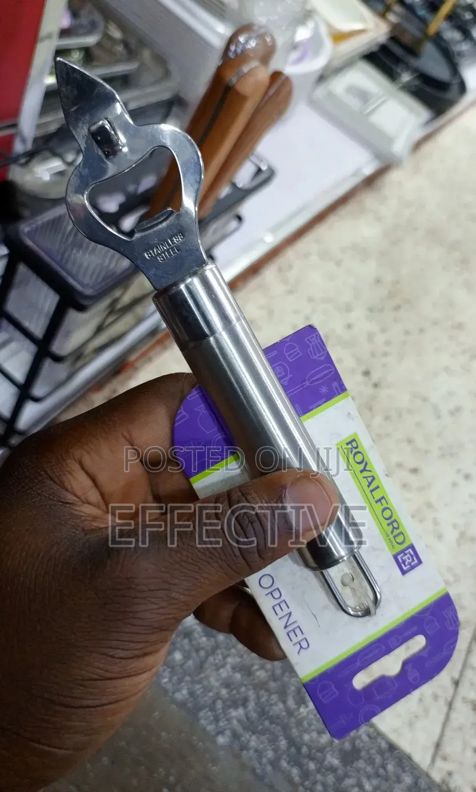 Royalford Stainless Steel Bottle Opener