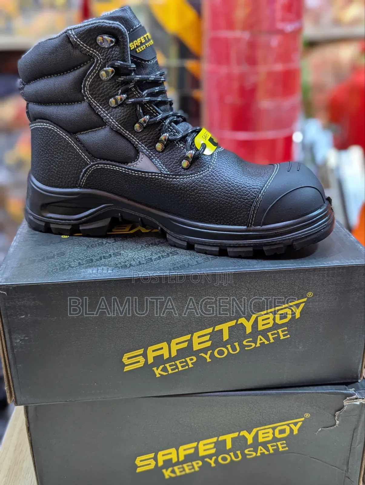 Safety Boy Shoes (Highcut