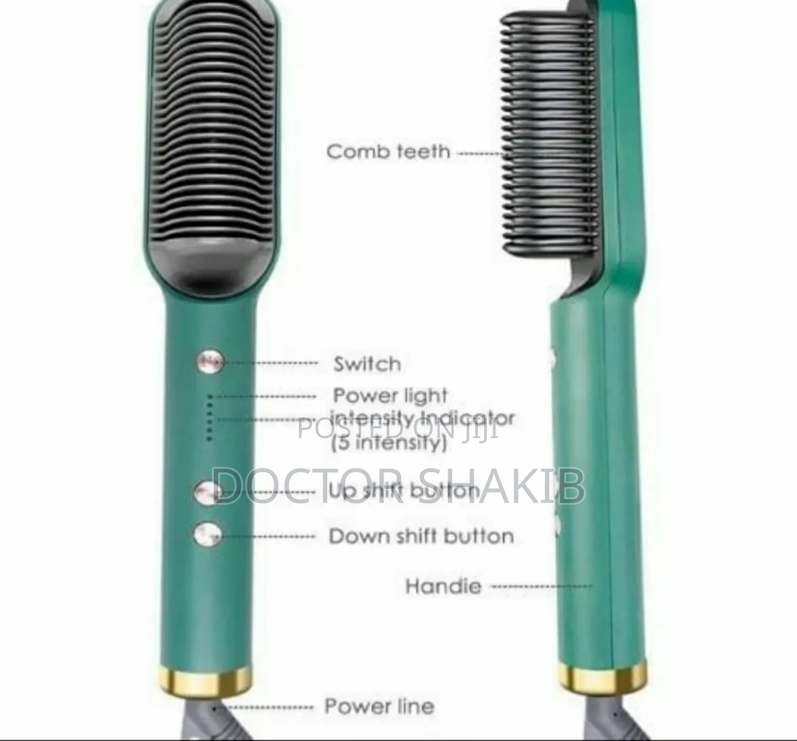 Strong Raf Professional Hair Straightener Comb