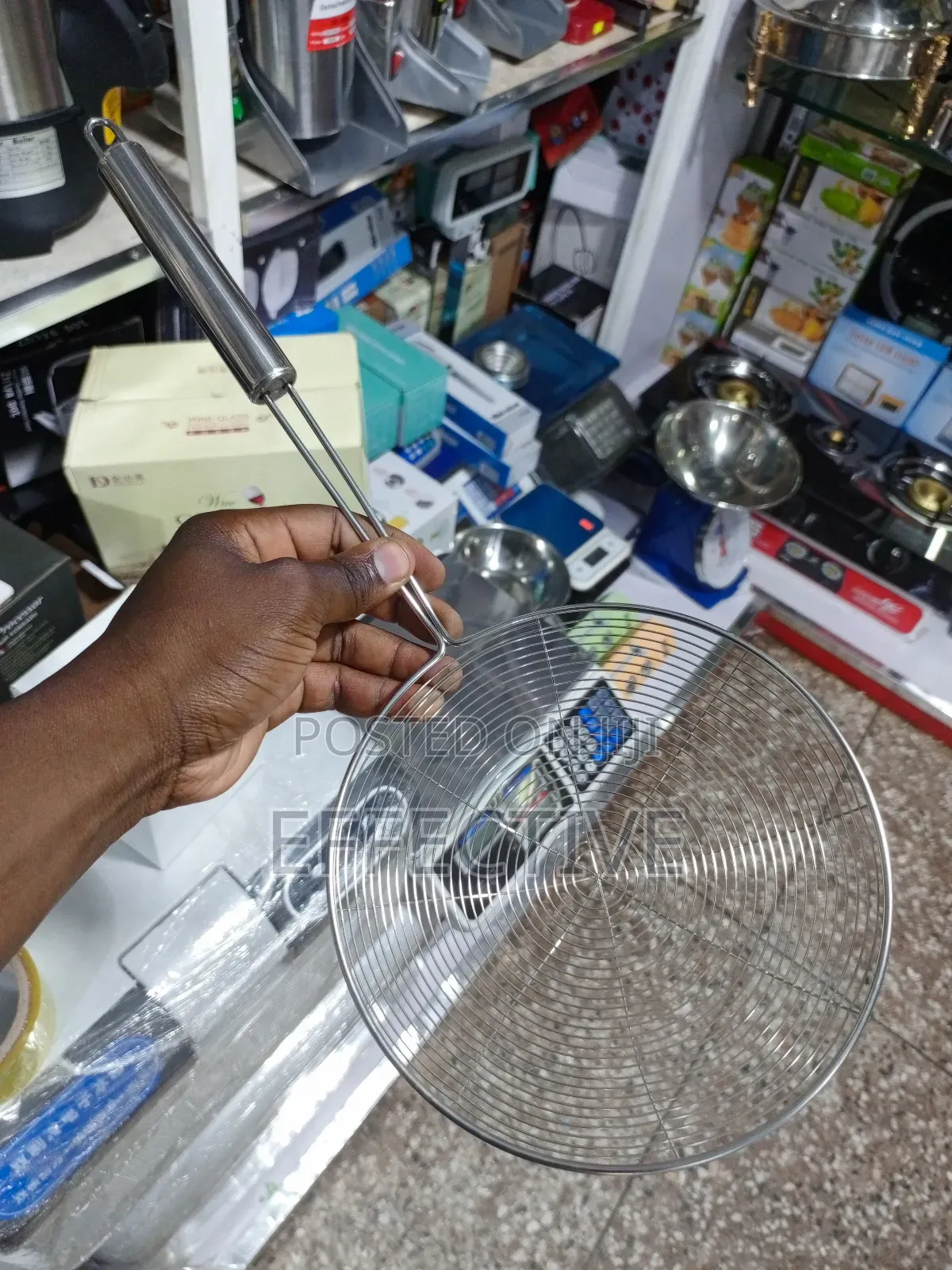 Stainless Steel Spider Strainer/Deep-Fry Skimmer